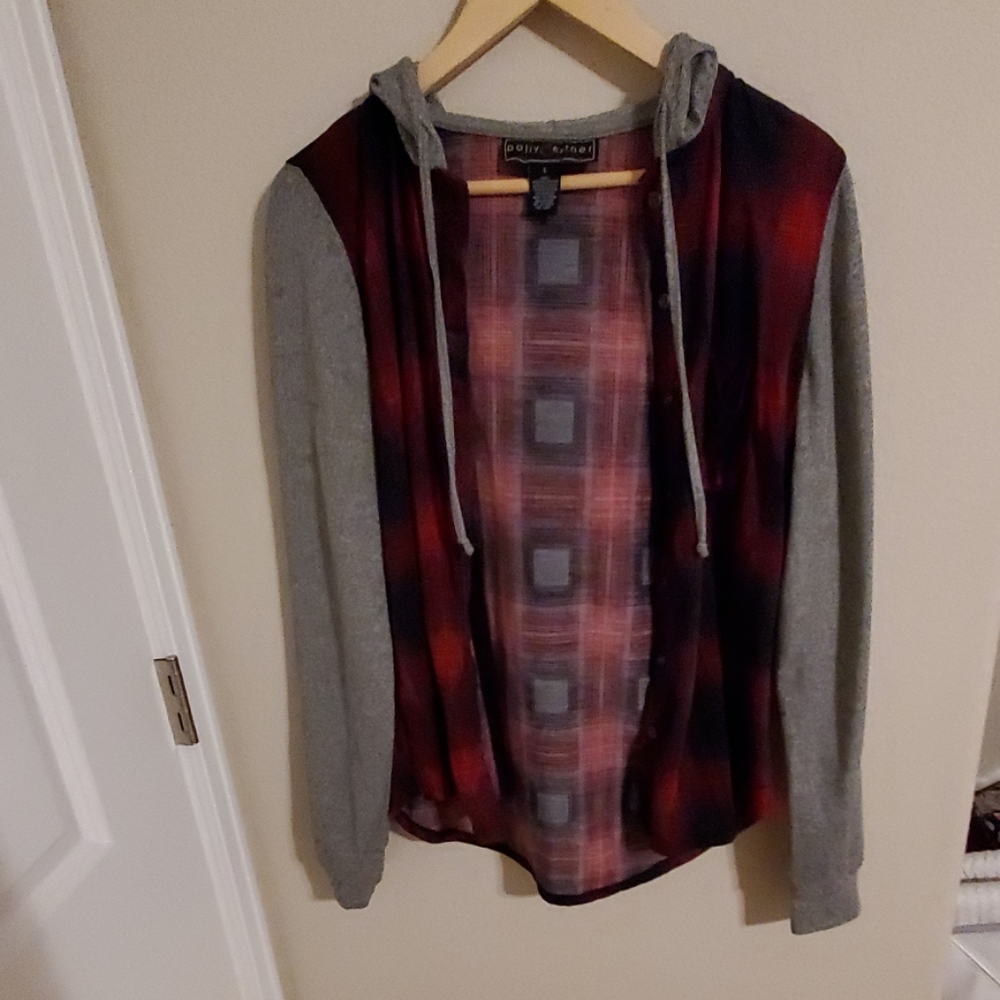 Hooded flannel
